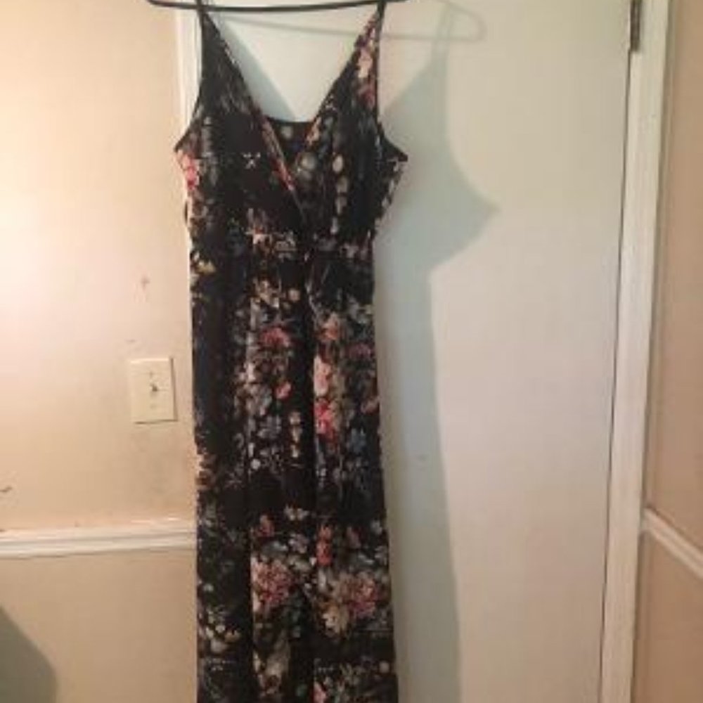 SHEIN CURVE FLORAL PRINT DRESS